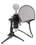 Rockville RCM03 Studio Recording Condenser Microphone+shockmount+stand+filter. Fixed Price $71.85.