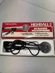 Vintage Realistic HIGHBALL-2 Dynamic Microphone 33-985 Tested, Working.. Fixed Price $17.98.