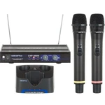 Vocopro UHF-3205 (2) Mic Rechargeable Wireless System Includes Docking Station. Fixed Price $439.99.