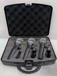 Wharfedale Pro Dynamic Microphones - Set Of 3. Fixed Price $63.95.