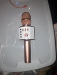 Ankuka Karaoke Microphone Bluetooth Handheld Wireless Rose Gold Tested. Fixed Price $15.00.