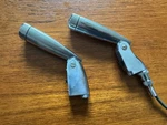 Vintage Electro-voice Model 623 Dynamic Microphone Pair Tested Works Art Deco. Fixed Price $178.88.
