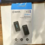 Boya BY-XM6-S1 Ultracompact Dual-channel Wireless Clip-on Microphone Black. Fixed Price $25.00.