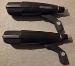 Sennheiser Md 421 U5 Pair Dynamic Broadcast Studio Mics W/ Clips Tested Works. Fixed Price $600.00.