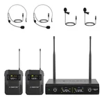 Phenyx Pro Uhf Wireless Microphone System W/ 2X30 Tunable Frequencies, Black. Fixed Price $238.44.