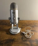 Blue Yeti Usb Microphone - Platinum. Fixed Price $43.00.