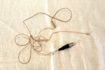 Av-jefes AVL630 Tan Mini Headset Microphone Audio Technica Wireless. Fixed Price $65.00.