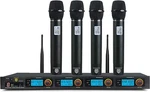 Proreck MX44 4-CHANNEL Uhf Wireless Microphone System With Hand-held Mics. Fixed Price $139.99.