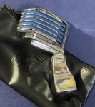 Heil Sound Deco Series "the Fin" Dynamic Microphone Chrome / Blue Led Light. Fixed Price $199.99.