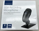 Insignia Usb Recording Cardioid Microphone NS-CBM19. Fixed Price $27.00.
