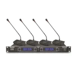 Pyle PDWM4700 Wireless Conference Microphone & Receiver System 4-CH.... Fixed Price $485.36.
