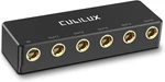 Passive 6.35MM Headphones Splitter Box, 1/4 Stereo Multi Audio Distributor,. Fixed Price $31.95.