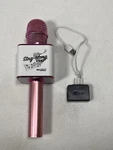 Sing-along Pro Wireless Karaoke Microphone Pink Bluetooth Speaker. Fixed Price $40.00.