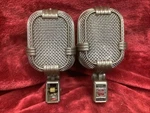 Pair Of 1940'S Turner 77 Dynamic / Ribbon Microphone Bird Cage Rare. Fixed Price $1199.00.