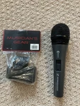 Sennheiser 822-S Dynamic Cardioid Microphone And Holder. Fixed Price $35.00.