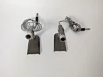Lot Of 2 Vintage Piezo Dyinamic Microphone DX-75. Fixed Price $32.80.