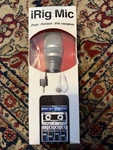 Ik Multimedia Irig Smartphone / Tablet Black Microphone Karaoke Podcasting. Fixed Price $24.99.