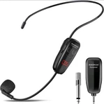 Xiaokoa Wireless Microphone Headset, 2.4 Speaker System, Black-b. Fixed Price $42.00.
