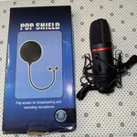 Focusrite CM25 Mkii Condenser Microphone Black + Pop Shield Stand. Fixed Price $60.00.