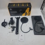 Maono AU-A04H Monitorable Usb Condenser Microphone Set Black. Fixed Price $25.00.