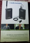 Audio-technica Pro 88W Vhf Wireless Lavalier Microphone System Complete. Fixed Price $144.99.