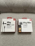 Ik Multimedia Irig Compact Lavalier Microphone For & Tablet, Black. Fixed Price $20.00.