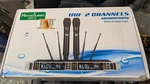 Microcqueen Professional Uhf Wireless Microphone System Dual Channel 2 Mics. Fixed Price $109.67.