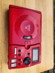 Tascam CD-GT1 Portable Guitar Trainer Red Turns On.. Fixed Price $45.00.