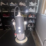 Blue Yeti Usb/xlr Black Freestanding Microphone With Mute Button & Gain Control. Fixed Price $150.00.