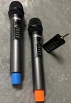 Bietrun Wireless Handheld Microphones Black Gray With Reciever. Fixed Price $39.00.