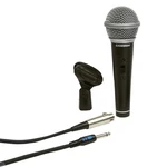 Samson R21S Dynamic Cardiod Handheld Microphone W Clip, Cable & Adapter. Fixed Price $29.99.
