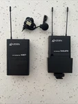 Azden Uhf Transmitter Bt Receiver 100 Upr Mount Camcorder With Microphone. Fixed Price $40.00.
