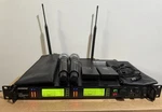 Shure UR4D-G1 Band (470 530 Mhz) Dual-channel Uhf-r Wireless System. Fixed Price $1099.00.