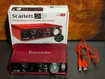 Focusrite 2-CHANNEL Usb Audio Interface AMS-SCARLETT-2I2-2ND-GEN. Fixed Price $99.99.