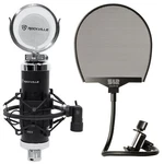 Rockville RCM03 Studio Recording Microphone+shock Mount+warm Audio Pop Filter. Fixed Price $59.90.