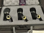 Cad Conneaut Audio Devices NDM10 And 11 3-DRUM Mic Kit. Fixed Price $70.00.