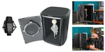 Electronics SE4100 Studio Condenser Recording Microphone+sound Isolation Box. Fixed Price $349.00.