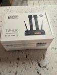 Tonor TW-820 Wireless Microphone System Handheld Mics & Receiver Dual Channel. Fixed Price $44.44.