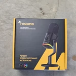 Maono PD100W Wireless Dynamic Microphone - Rgb Usb Gaming Open Box/tested. Fixed Price $44.10.