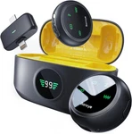Wireless Lavalier Microphone For Iphone Android, 2IN1 Magnetic & Clamp Lapel. Fixed Price $60.06.