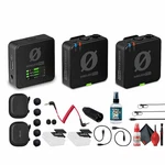 Rode Wireless Pro 2-PERSON Clip-on Microphone Recorder With Lavaliers (2.4 Ghz). Fixed Price $402.95.