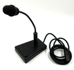 Astatic Ctm 16 Podium Gooseneck Condenser Microphone W/ Cad Push To Talk. Fixed Price $39.80.