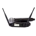 Shure GLXD24+/SM58 Digital Dual-band Wireless Rechargeable Microphone System. Fixed Price $659.00.