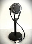 Rare 1950'S Stromberg-carlson 29AS Dynamic Microphone, Restored, W/stand & Cable. Fixed Price $150.00.