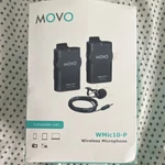 Movo WMIC10-P Wireless Lavalier Microphone, Compatible W/ Smartphone, Dslr. Fixed Price $25.00.
