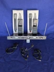 Gtd- AUDIOG-380 4-CHANNEL Vhf Wireless System With 6. Fixed Price $80.00.