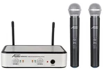 AUDIO2000'S S6035 Uhf Dual Handheld Wireless Microphone System Musicians, Dj-new. Fixed Price $118.86.