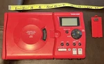 Tascam CD-GT1 Portable Guitar Trainer Red Tested & Working. Fixed Price $50.00.