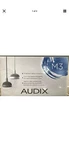 Audix M3 Tri-element Hanging Ceiling Microphone, White. Fixed Price $55.00.