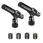 Neewer 2-PACK Pencil Stick Condenser Mic With Interchangeable Small, Black. Fixed Price $153.90.